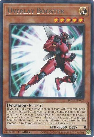 Overlay Booster (Rare) [JUSH-EN042-R]