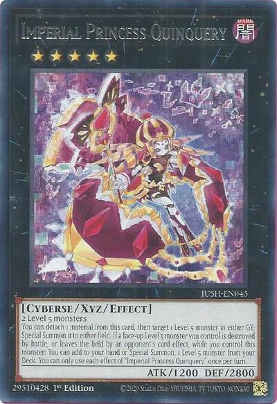Imperial Princess Quinquery (Rare) [JUSH-EN045-R]