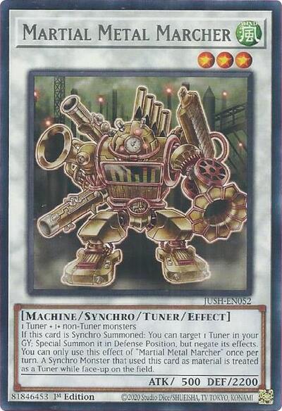 Martial Metal Marcher (Rare) [JUSH-EN052-R]