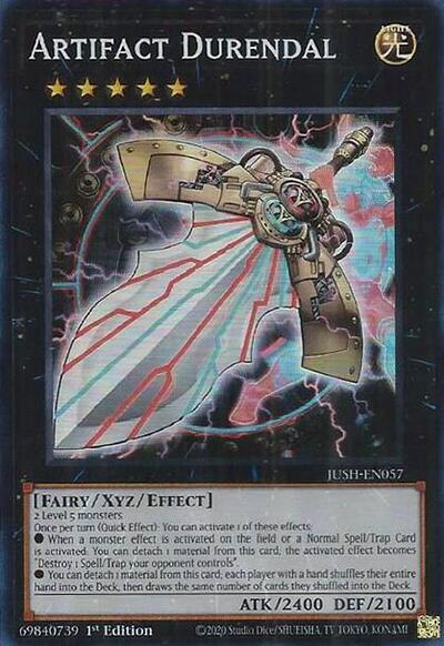 Artifact Durendal (Super Rare) [JUSH-EN057-SuR]