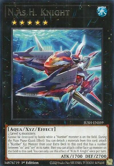 N.As.H. Knight (Rare) [JUSH-EN059-R]