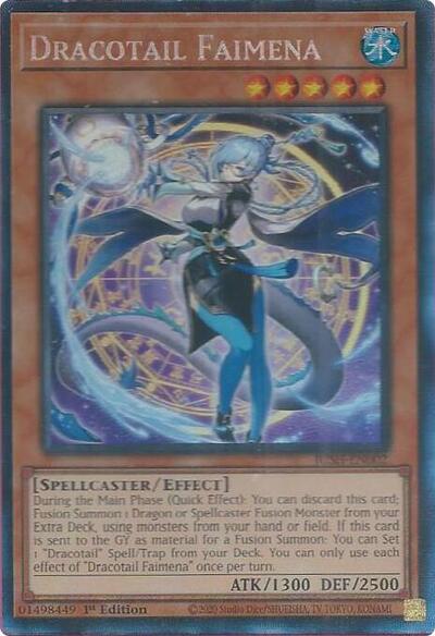 Dracotail Faimena (Collector's Rare) [JUSH-EN002-CR]