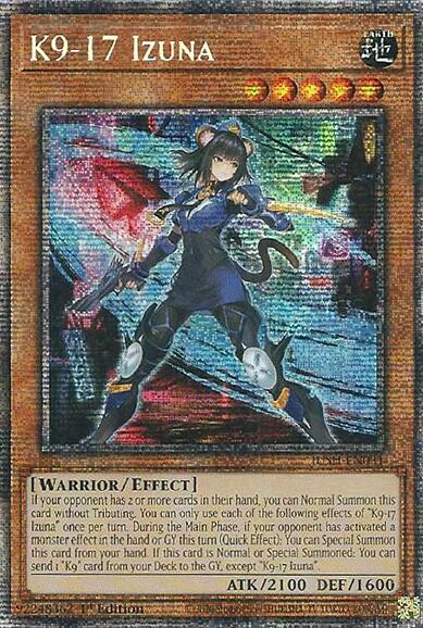 K9-17 Izuna (Starlight Rare) [JUSH-EN031-StR]