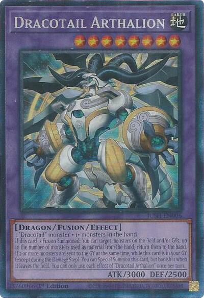 Dracotail Arthalion (Collector's Rare) [JUSH-EN006-CR]