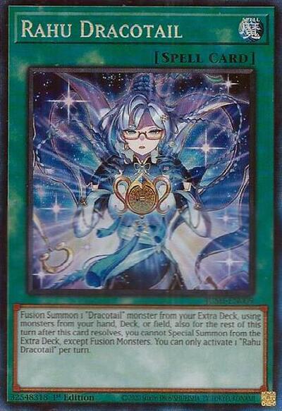 Rahu Dracotail (Collector's Rare) [JUSH-EN009-CR]