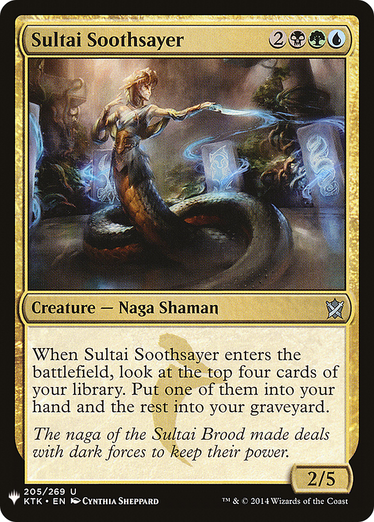 Sultai Soothsayer [PLST-KTK-205]