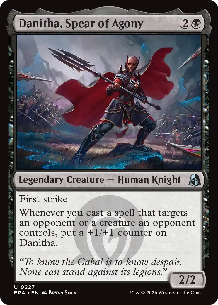Danitha, Spear of Agony [FRA-227]