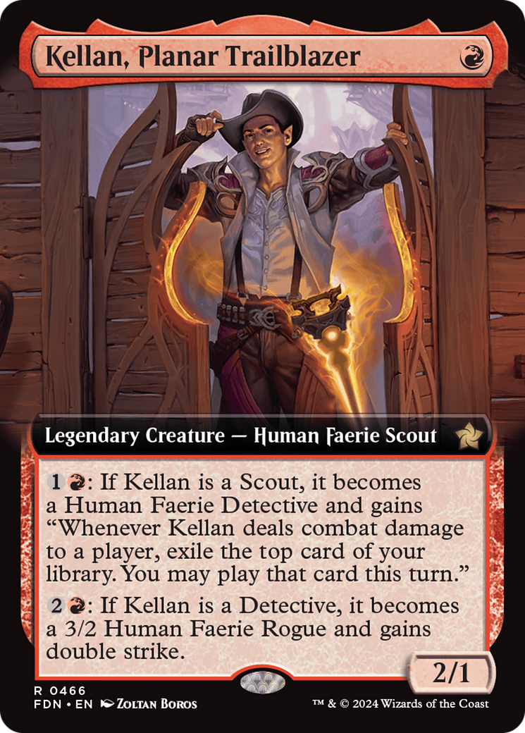 Kellan, Planar Trailblazer - Extended Art [FDN-466]
