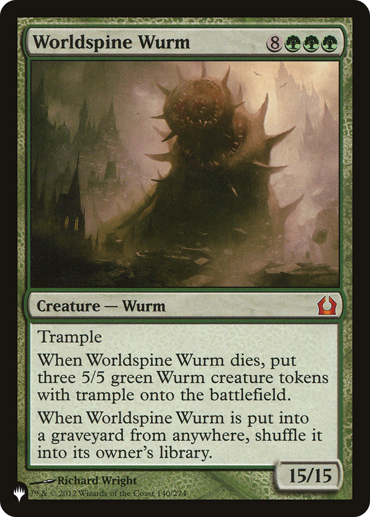Worldspine Wurm [PLST-RTR-140]