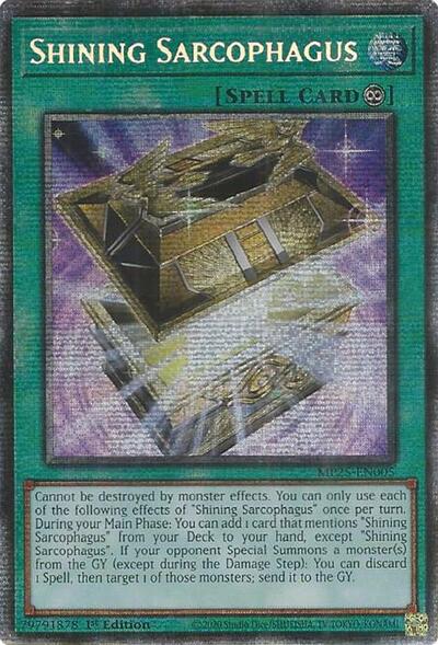 Shining Sarcophagus (Starlight Rare) [MP25-EN005-StR]