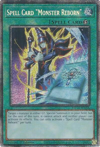 Spell Card "Monster Reborn" (Starlight Rare) [MP25-EN006-StR]