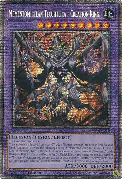 Mementomictlan Tecuhtlica - Creation King (Starlight Rare) [MP25-EN010-StR]