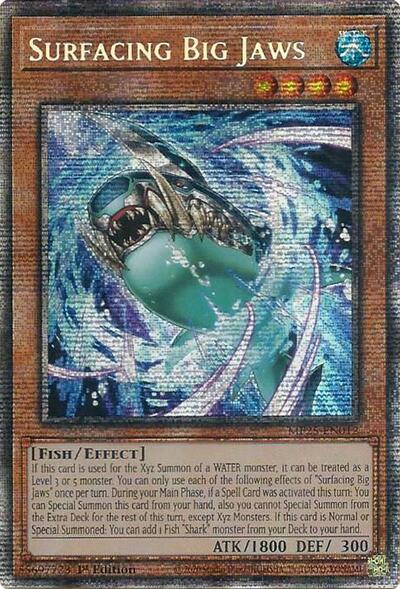 Surfacing Big Jaws (Starlight Rare) [MP25-EN012-StR]