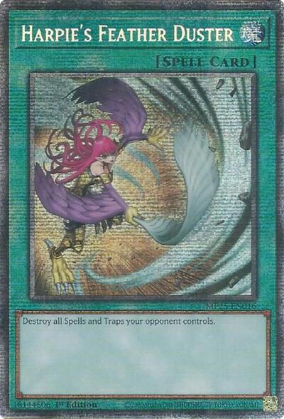 Harpie's Feather Duster (Starlight Rare) [MP25-EN016-StR]