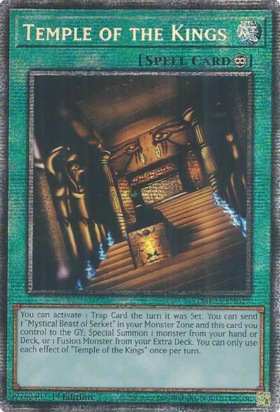 Temple of the Kings (Starlight Rare) [MP25-EN017-StR]