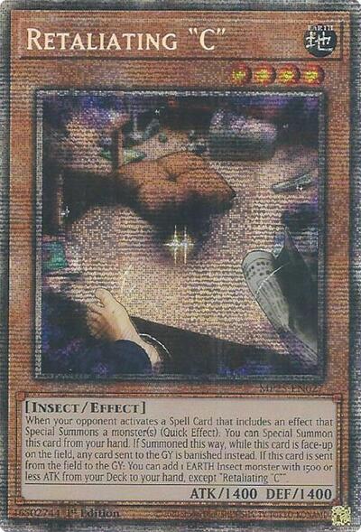 Retaliating "C" (Starlight Rare) [MP25-EN027-StR]