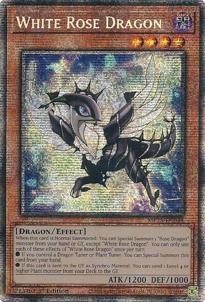 White Rose Dragon (Starlight Rare) [MP25-EN038-StR]