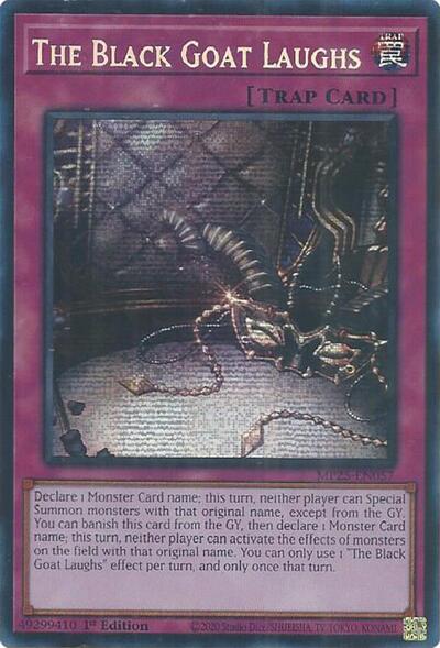 The Black Goat Laughs (Prismatic Secret Rare) [MP25-EN057-PrSR]