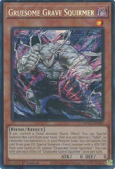 Gruesome Grave Squirmer (Prismatic Secret Rare) [MP25-EN065-PrSR]