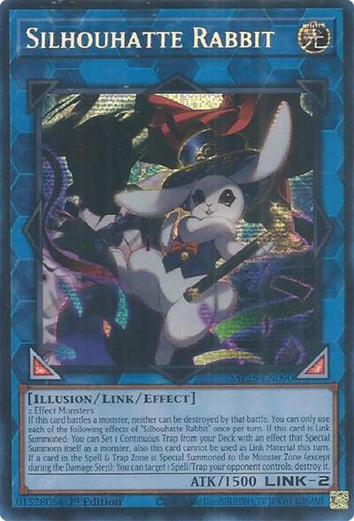 Silhouhatte Rabbit (Prismatic Secret Rare) [MP25-EN090-PrSR]