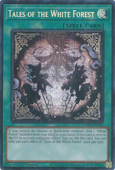 Tales of the White Forest (Prismatic Secret Rare) [MP25-EN092-PrSR]