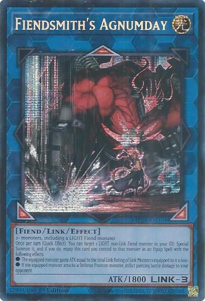 Fiendsmith's Agnumday (Prismatic Secret Rare) [MP25-EN109-PrSR]