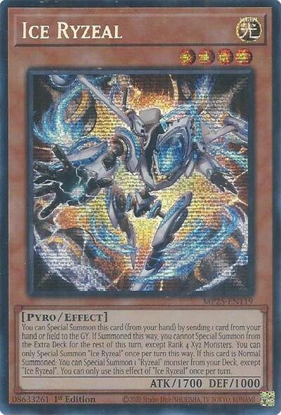 Ice Ryzeal (Prismatic Secret Rare) [MP25-EN119-PrSR]