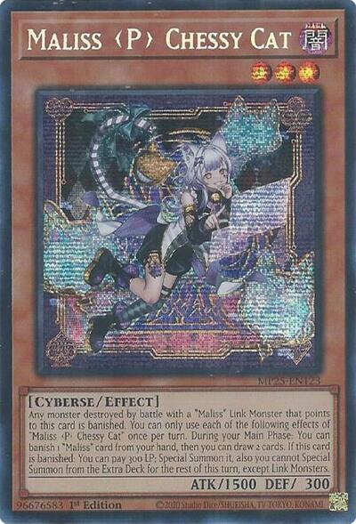 Maliss P Chessy Cat (Prismatic Secret Rare) [MP25-EN123-PrSR]