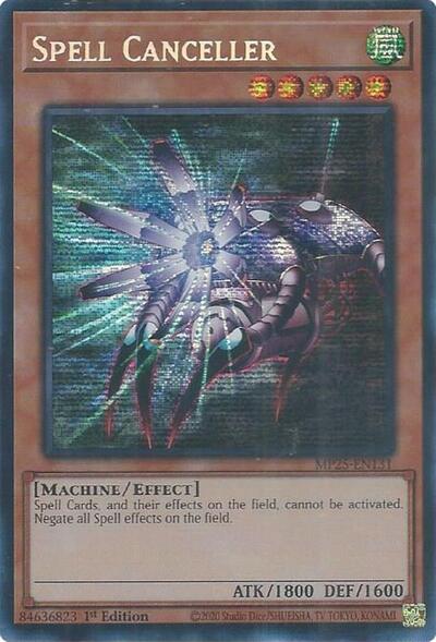 Spell Canceller (Prismatic Secret Rare) [MP25-EN131-PrSR]