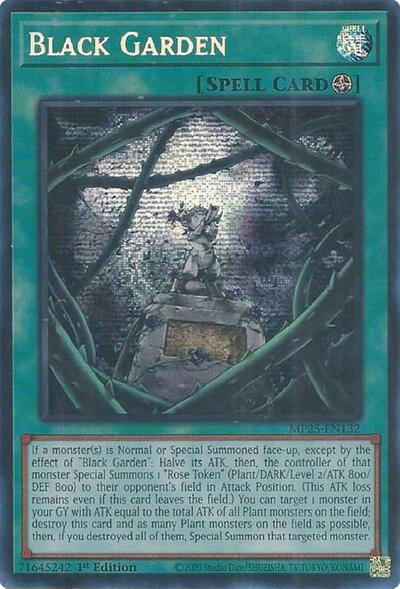 Black Garden (Prismatic Secret Rare) [MP25-EN132-PrSR]