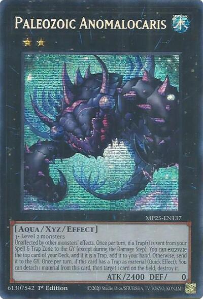 Paleozoic Anomalocaris (Prismatic Secret Rare) [MP25-EN137-PrSR]