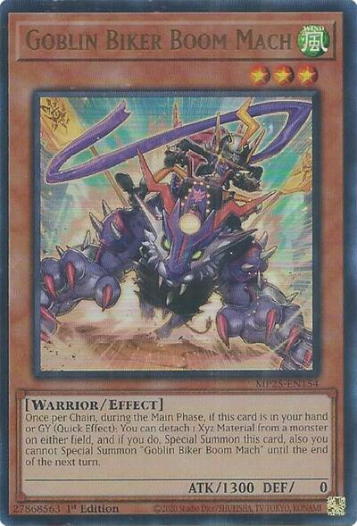 Goblin Biker Boom Mach (Ultra Rare) [MP25-EN154-UR]