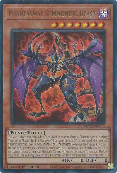 Phantasmal Summoning Beast (Ultra Rare) [MP25-EN156-UR]