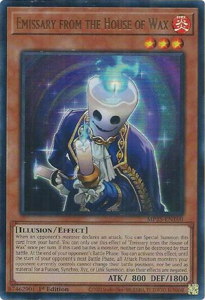 Emissary from the House of Wax (Ultra Rare) [MP25-EN160-UR]