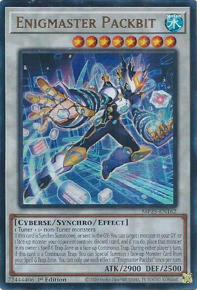 Enigmaster Packbit (Ultra Rare) [MP25-EN162-UR]