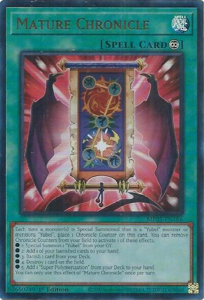 Mature Chronicle (Ultra Rare) [MP25-EN166-UR]