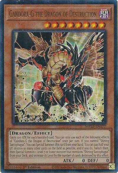 Gandora-G the Dragon of Destruction (Ultra Rare) [MP25-EN177-UR]