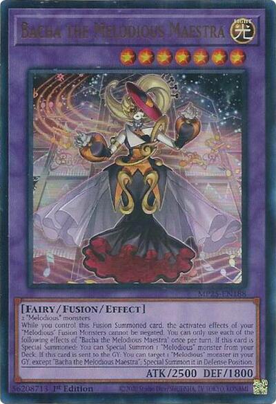 Bacha the Melodious Maestra (Ultra Rare) [MP25-EN188-UR]