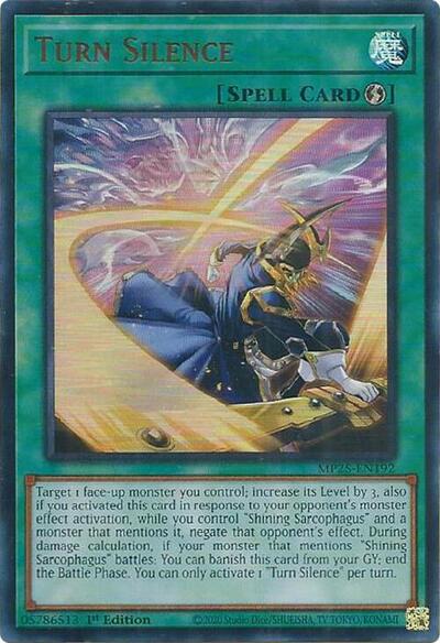 Turn Silence (Ultra Rare) [MP25-EN192-UR]