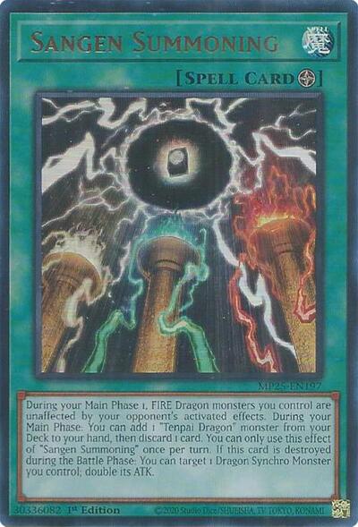 Sangen Summoning (Ultra Rare) [MP25-EN197-UR]