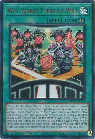 Way Where There's a Will (Ultra Rare) [MP25-EN199-UR]