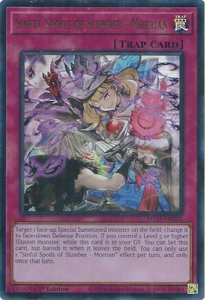Sinful Spoils of Slumber - Morrian (Ultra Rare) [MP25-EN202-UR]