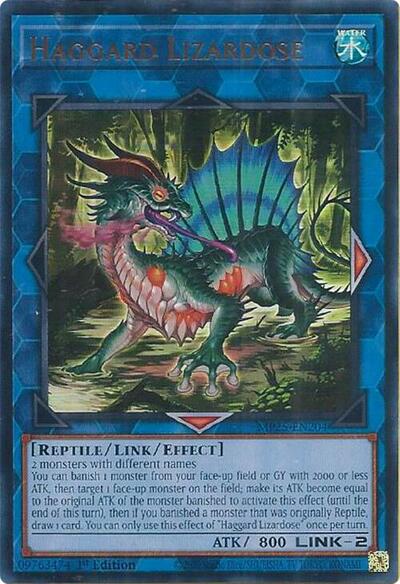 Haggard Lizardose (Ultra Rare) [MP25-EN204-UR]