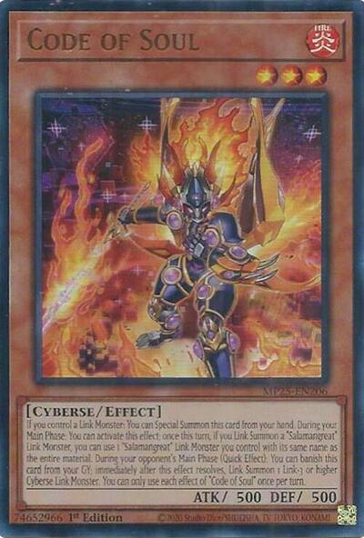 Code of Soul (Ultra Rare) [MP25-EN206-UR]