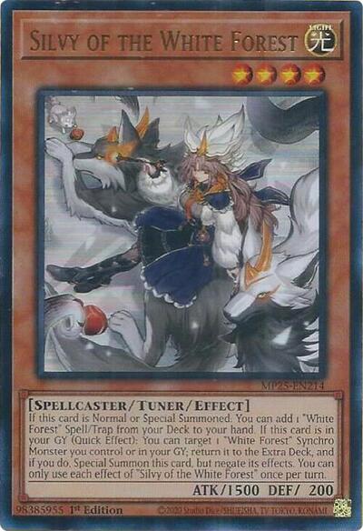 Silvy of the White Forest (Ultra Rare) [MP25-EN214-UR]