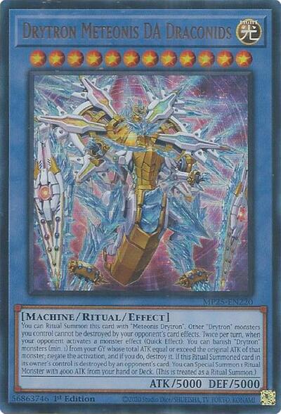 Drytron Meteonis DA Draconids (Ultra Rare) [MP25-EN220-UR]