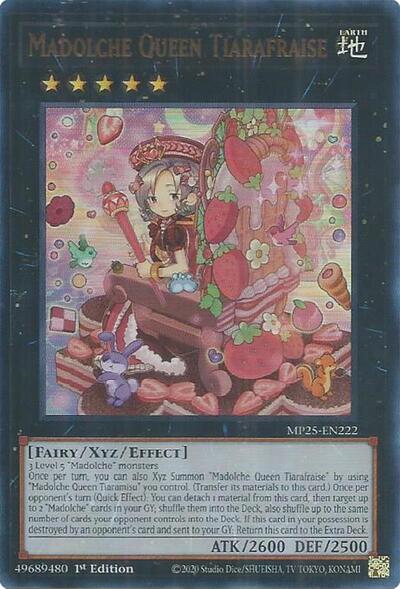 Madolche Queen Tiarafraise (Ultra Rare) [MP25-EN222-UR]