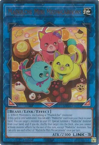 Madolche Mini Meowcaroons (Ultra Rare) [MP25-EN224-UR]