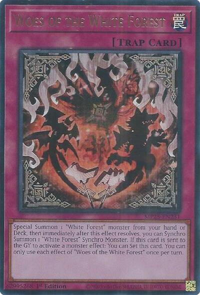 Woes of the White Forest (Ultra Rare) [MP25-EN231-UR]