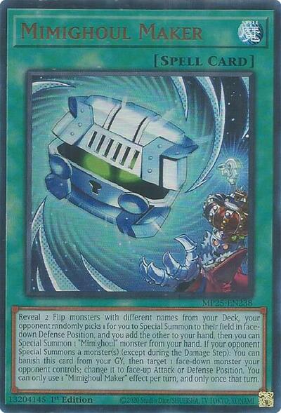 Mimighoul Maker (Ultra Rare) [MP25-EN238-UR]